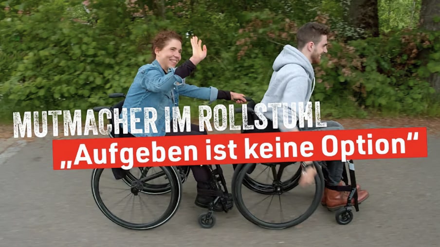 Mutmacher im Rollstuhl „Aufgeben ist keine Option“